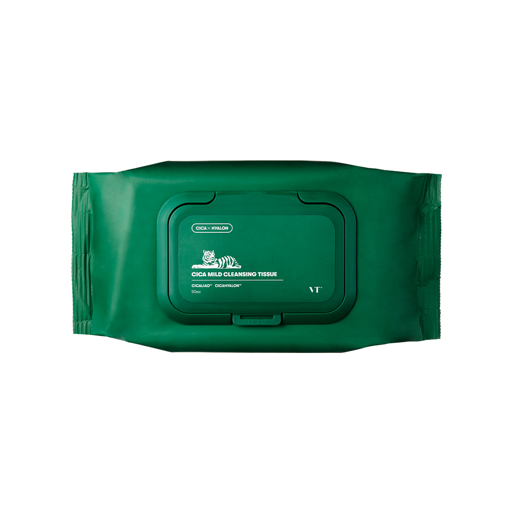 VT CICA MILD CLEANSING TISSUE